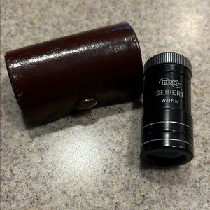 EMO Seibert Wetzlar Germany Pocket Loupe Microscope Magnifier mint